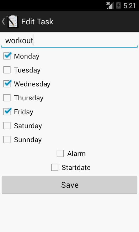 My Daily Tasks