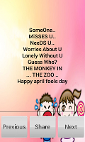 April Fool Messages
