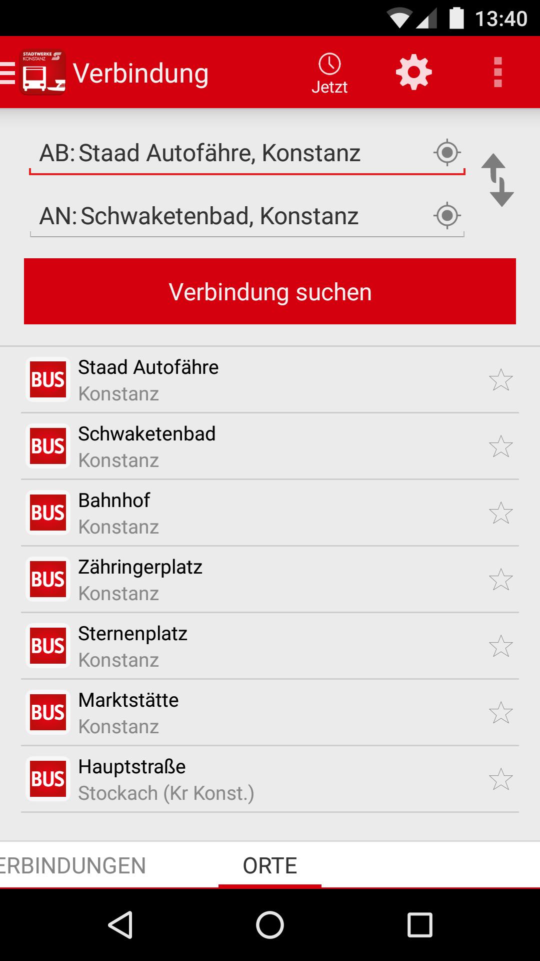 FahrInfo Konstanz