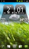 MIUI Dark Digital Weather CL.