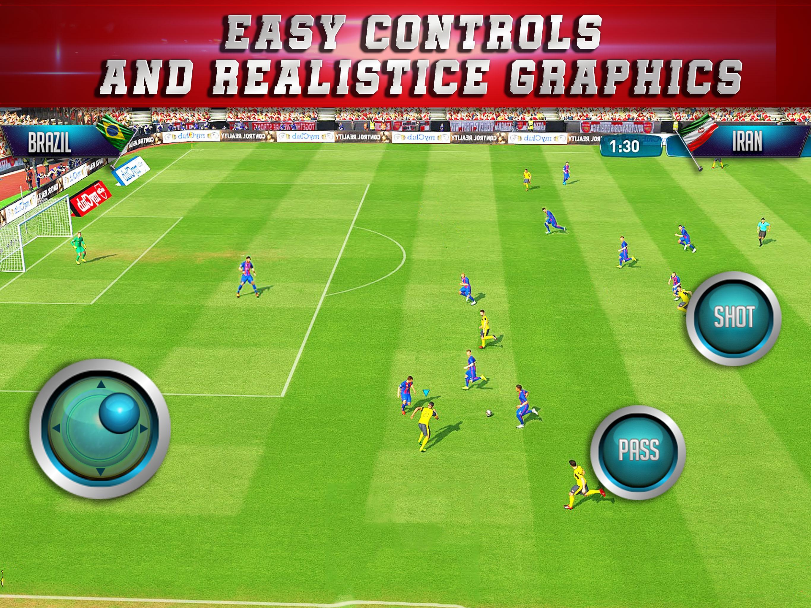 Soccer World Cup 2018: Real Russia World Cup Game