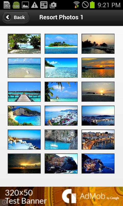 Beach Resort Wallpaper