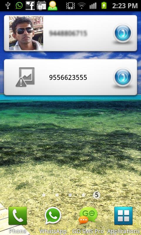 Favorite Contacts Dialer
