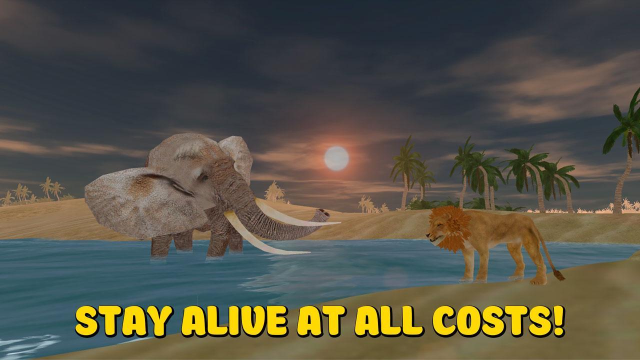 Elephant Survival Simulator 3D