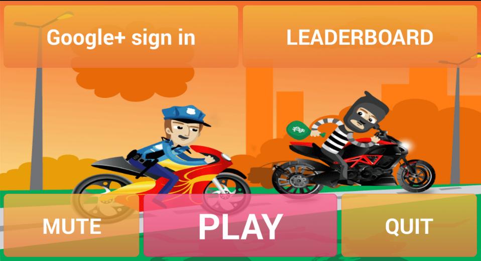 Police vs Thief : Moto