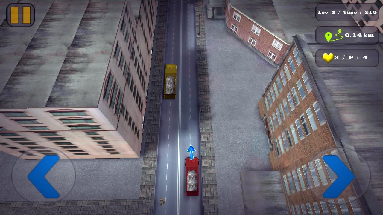 City Truck Recycle Simulation