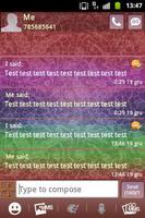 GO SMS Theme Stained Glass