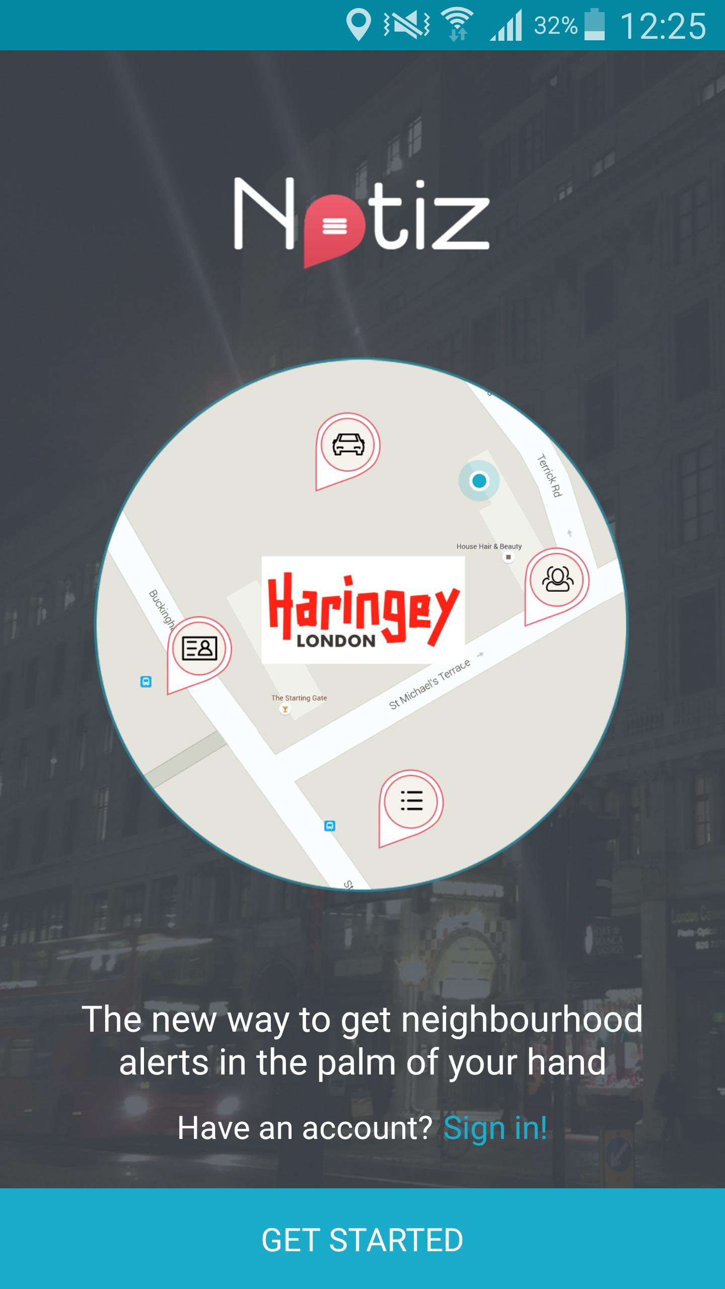 Haringey Council Notiz