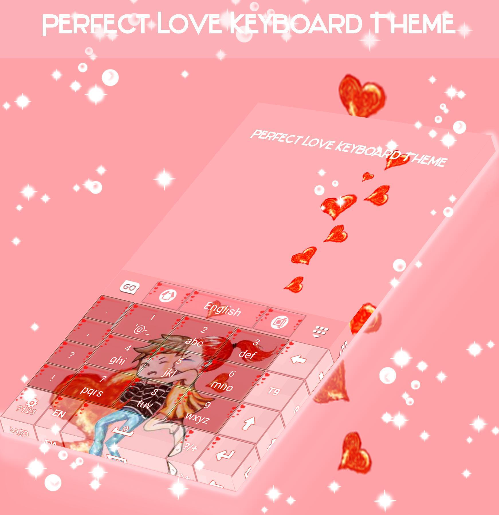 Perfect Love Keyboard Theme