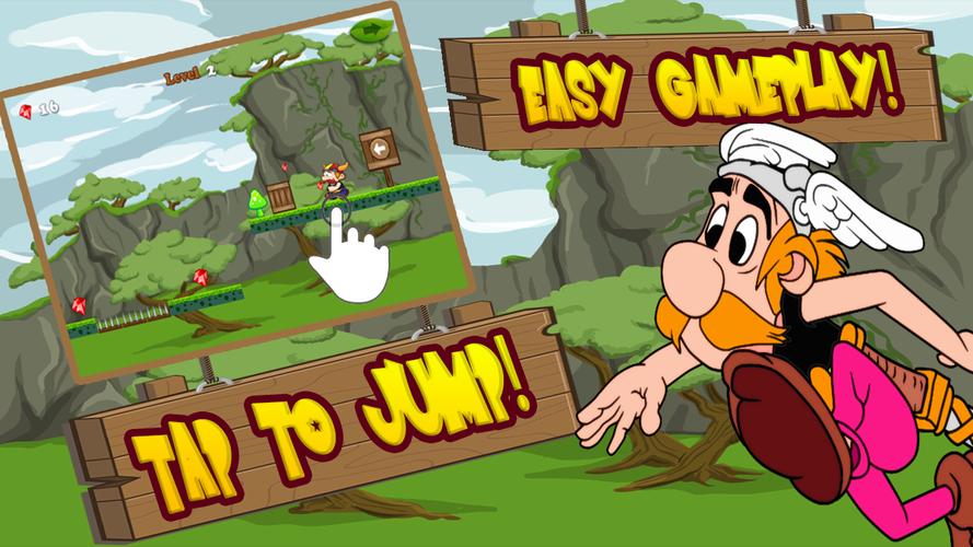 runner asterix adventure