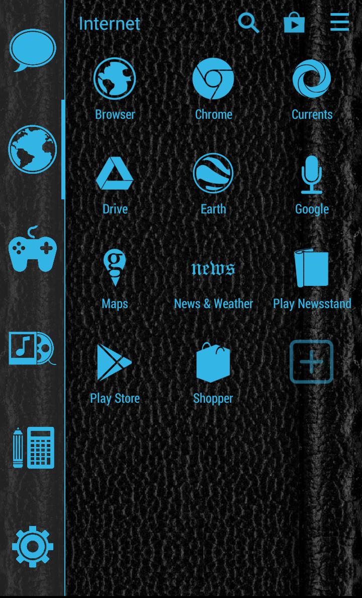 SL Theme Holo Blue Hexagon