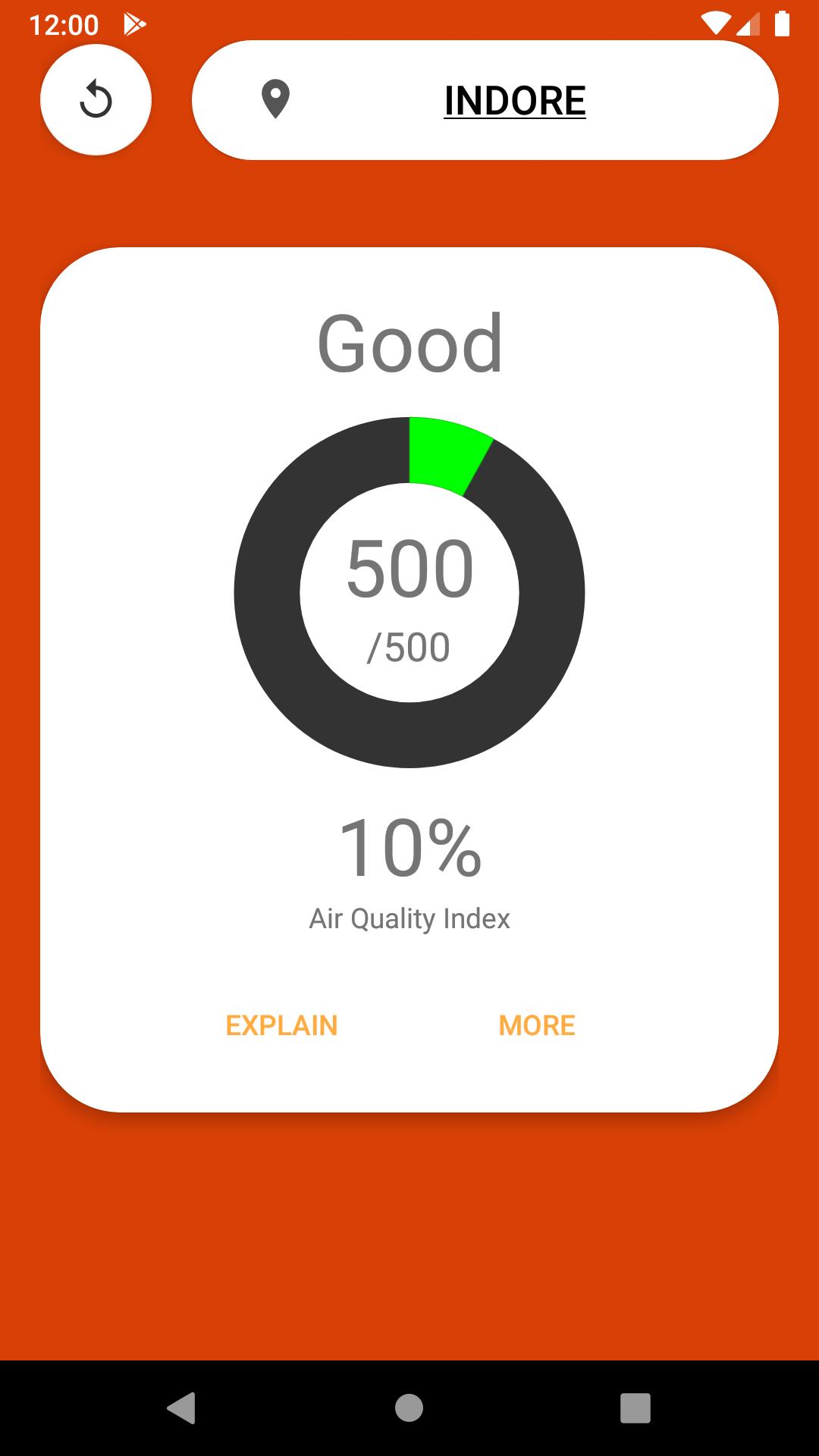 Live Pollution Check