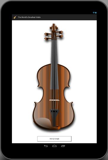 The World's Smallest Violin