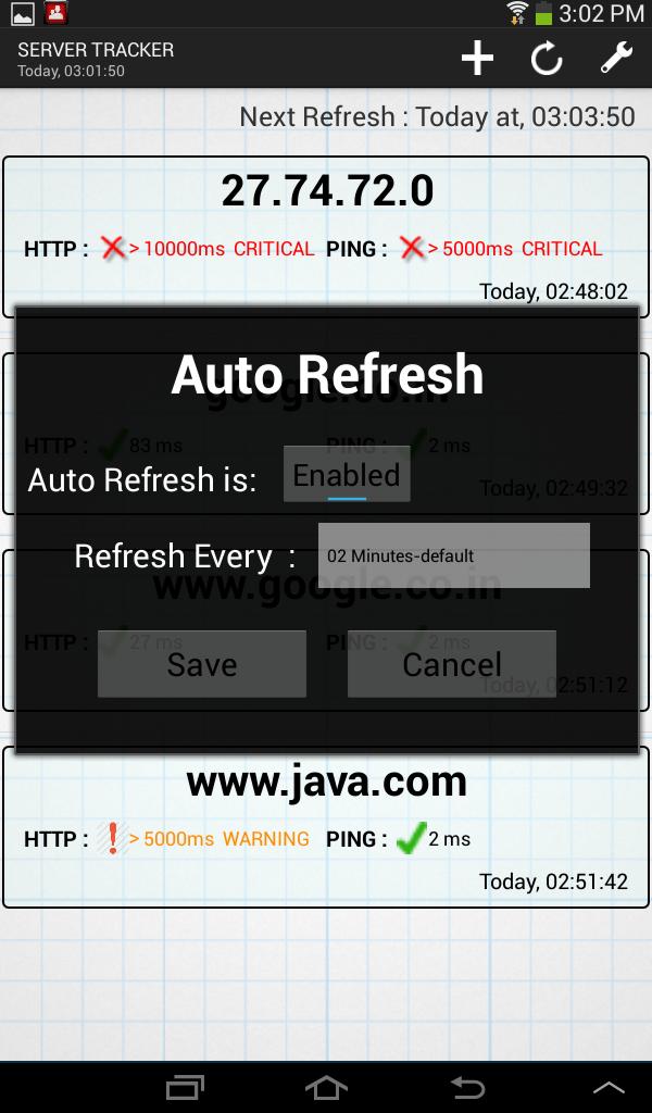Server Tracker - Monitor Perf