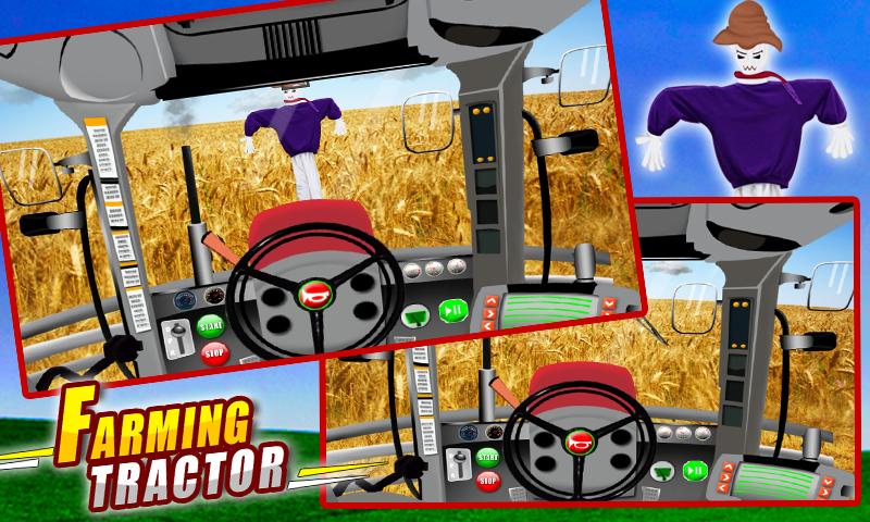 Farming Tractor - Kids 2D Game