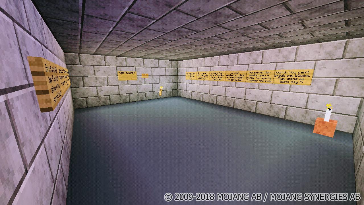 Hey My Cursed Neighbor. Roleplay map for MCPE