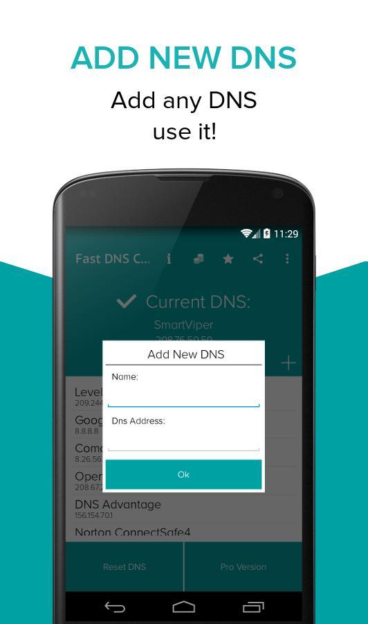 Fast DNS Changer(no root)