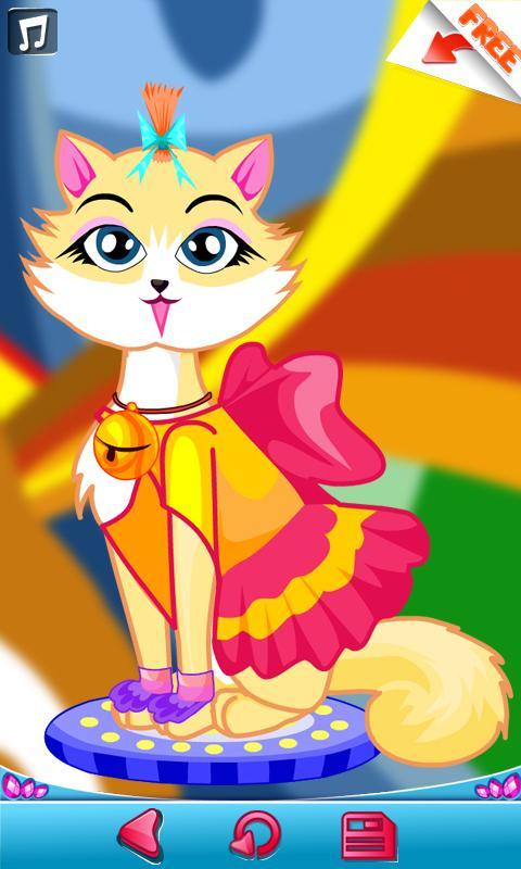 Cute Kitten Dress Up