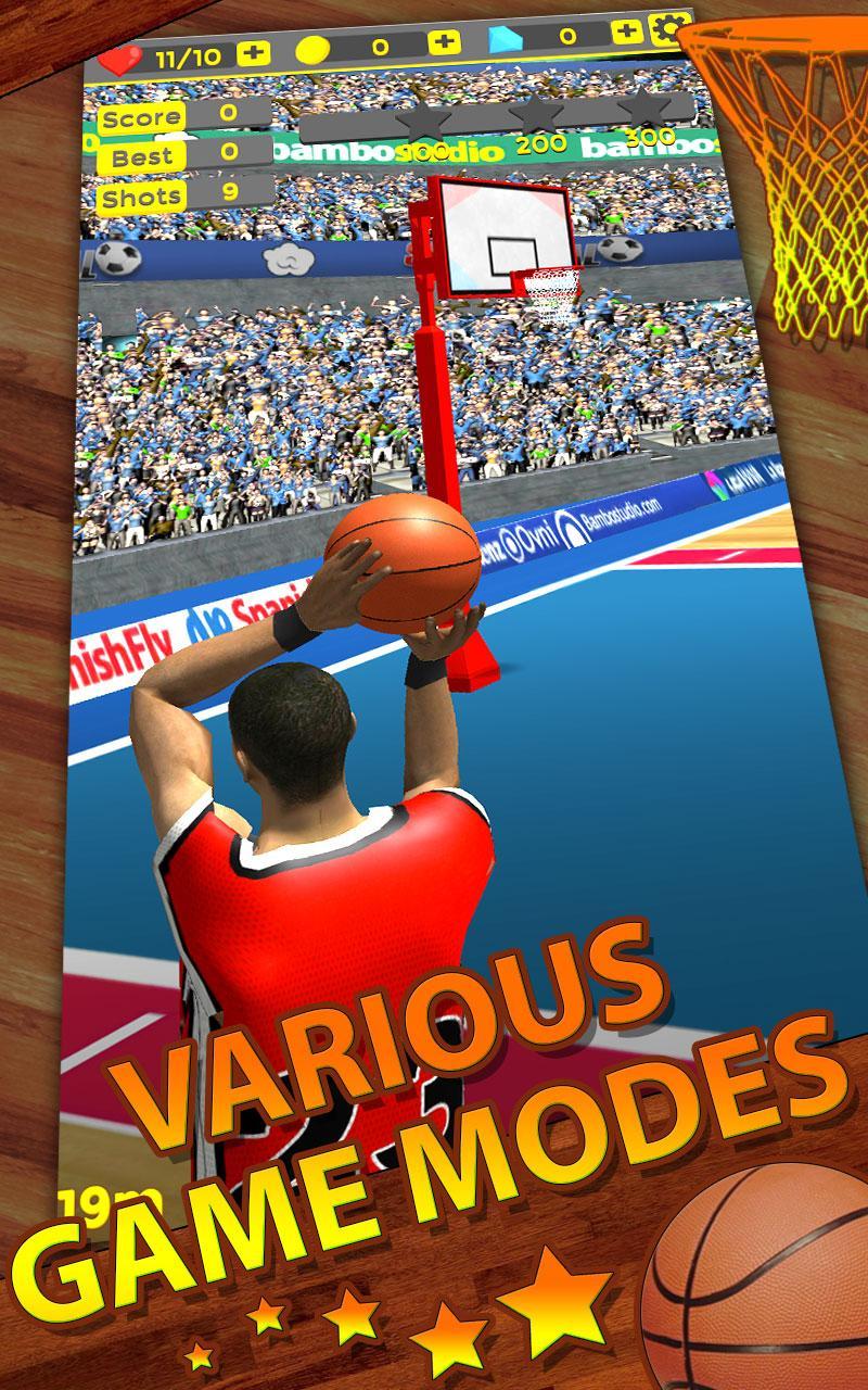 Shoot Baskets Basketball