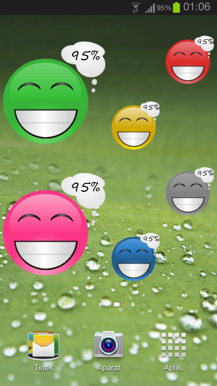 Smiley Battery Pro Widget