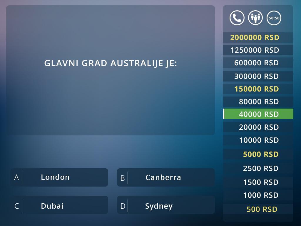 Milioner Kviz Srbija