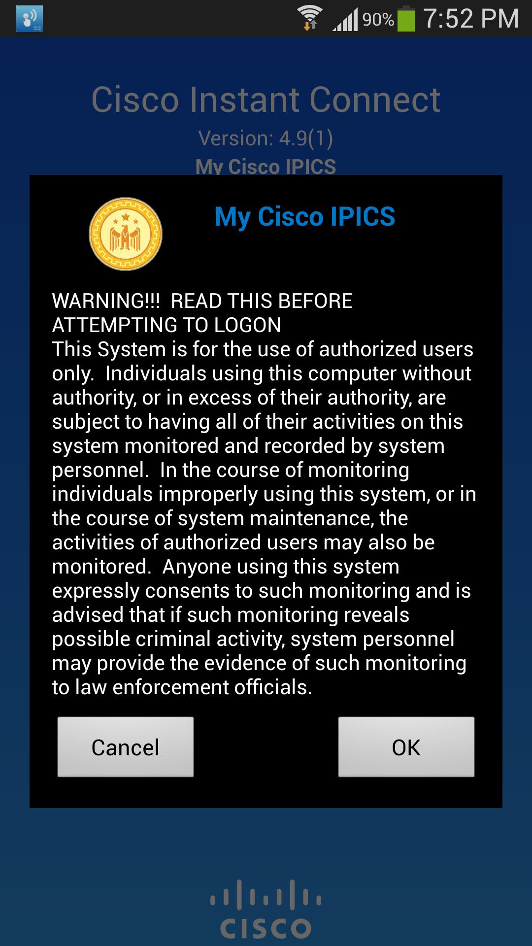 Cisco Instant Connect 4.9(1)