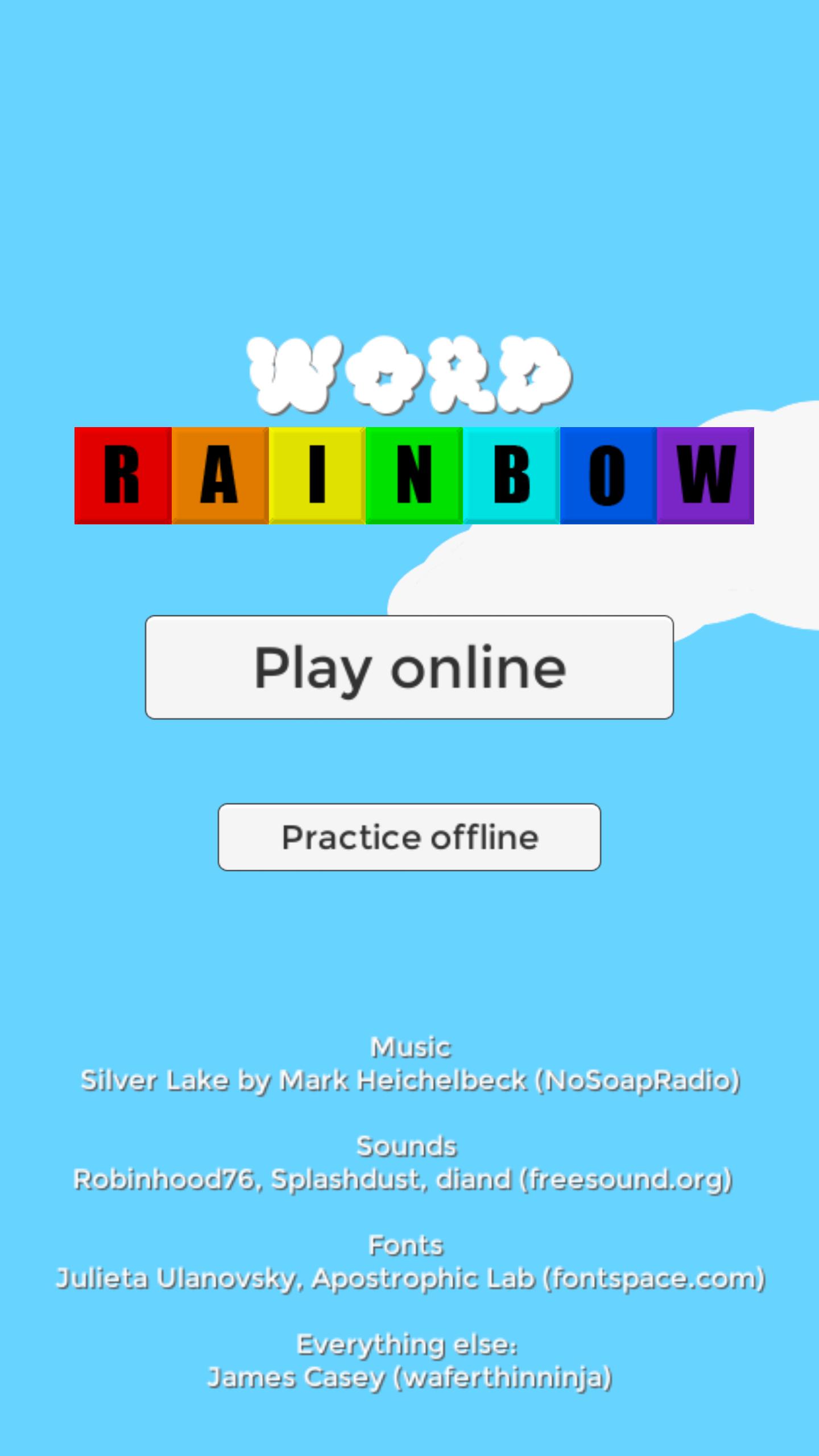 Word Rainbow