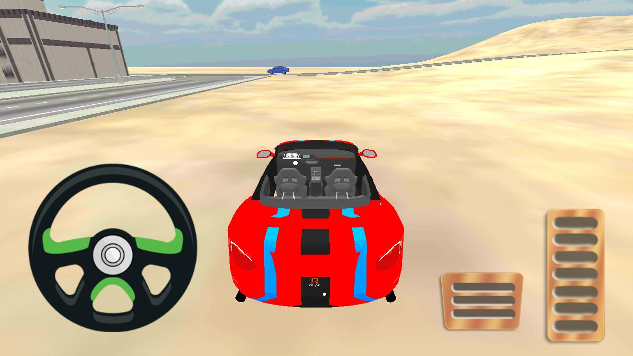 City Street Car Driving