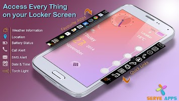 Pink Thoughts Lock Theme