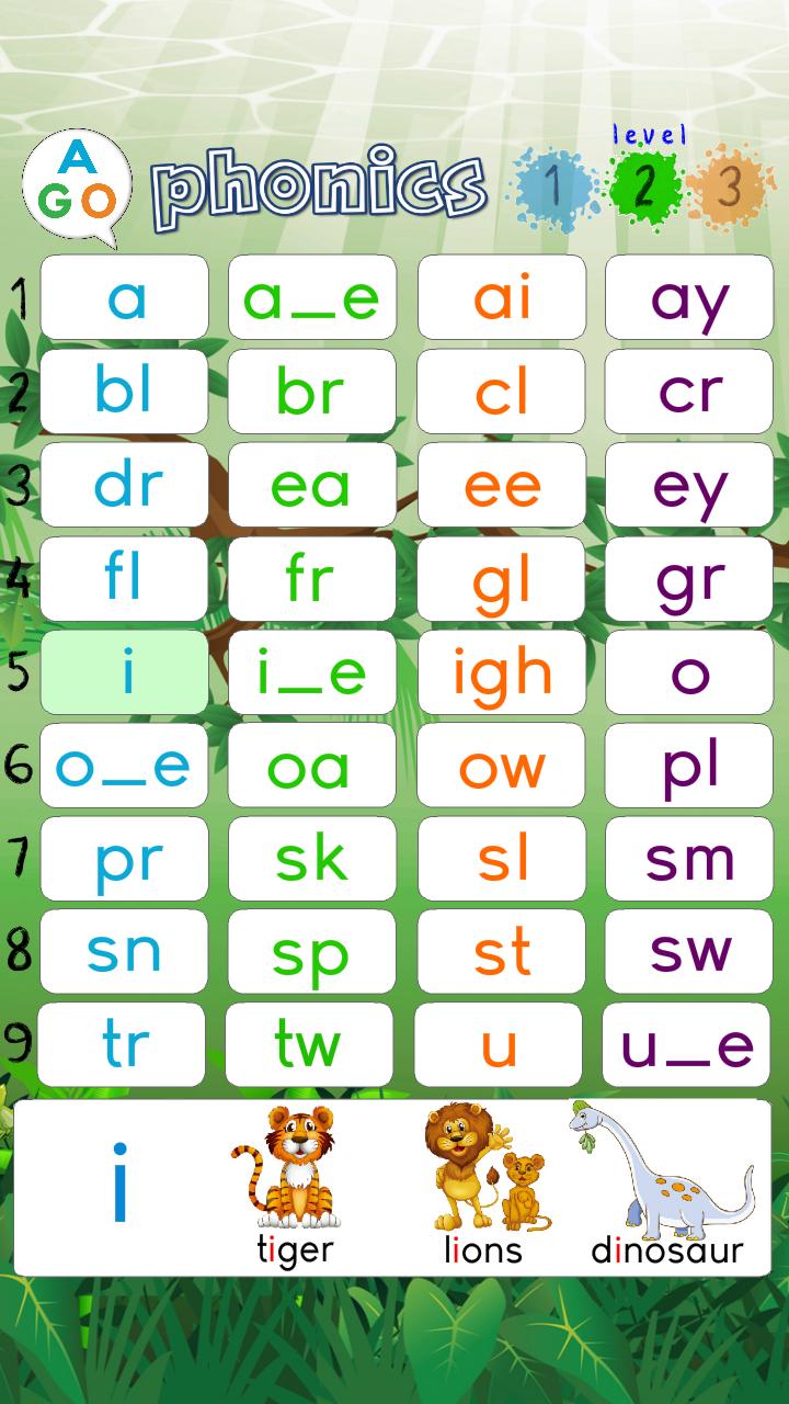 AGO Phonics Sound Pad