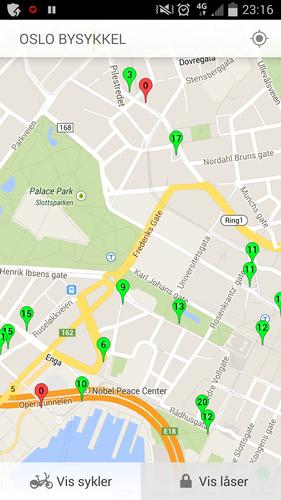 Oslo city bikes