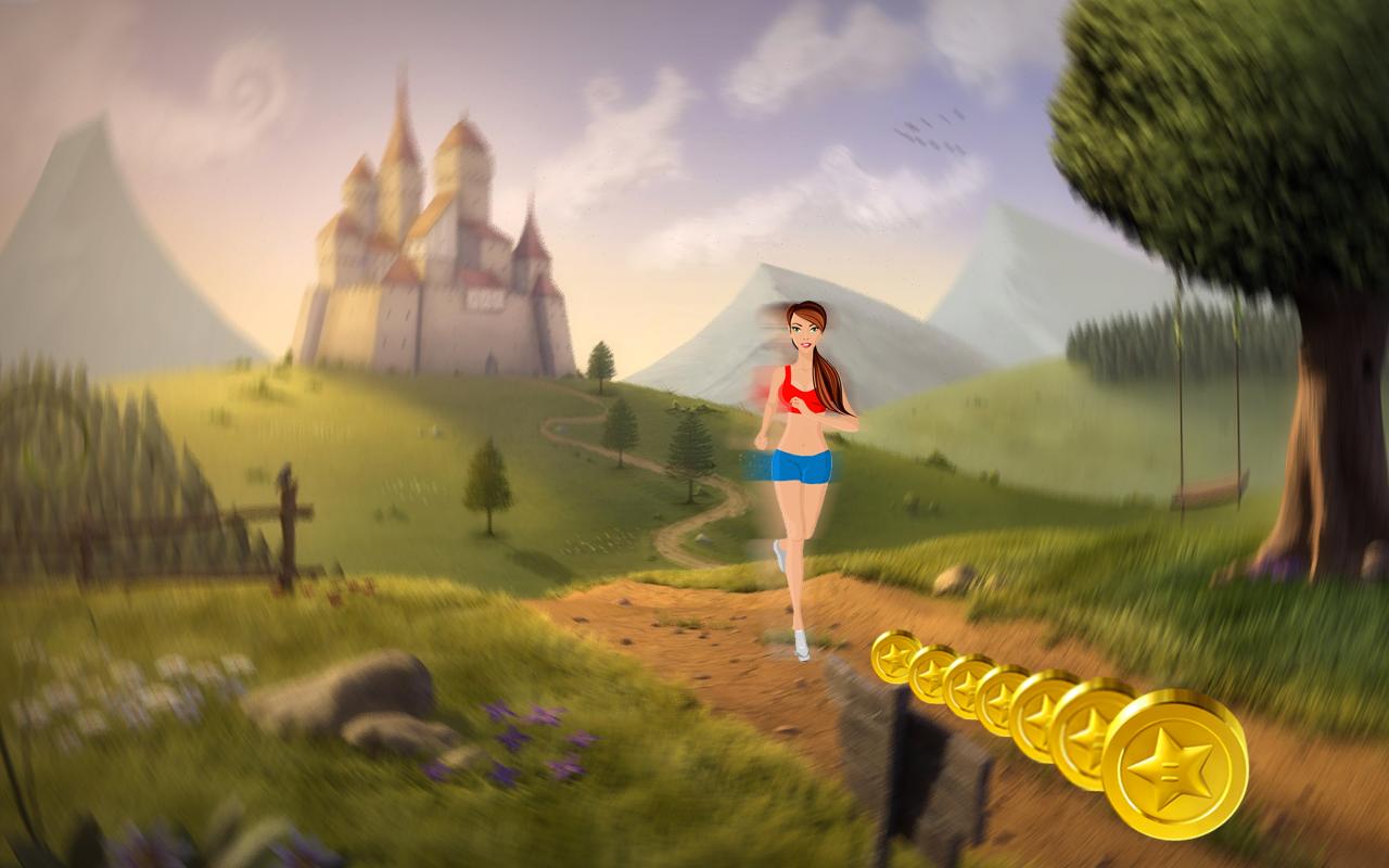 Subway Castle Girl Run