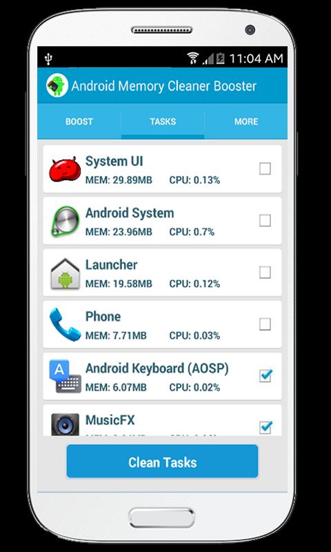 Memory Cleaner Booster