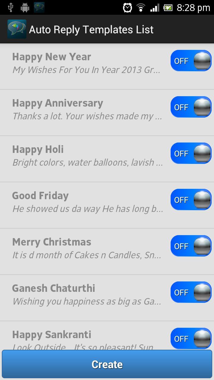 MSM : SMS Auto Reply