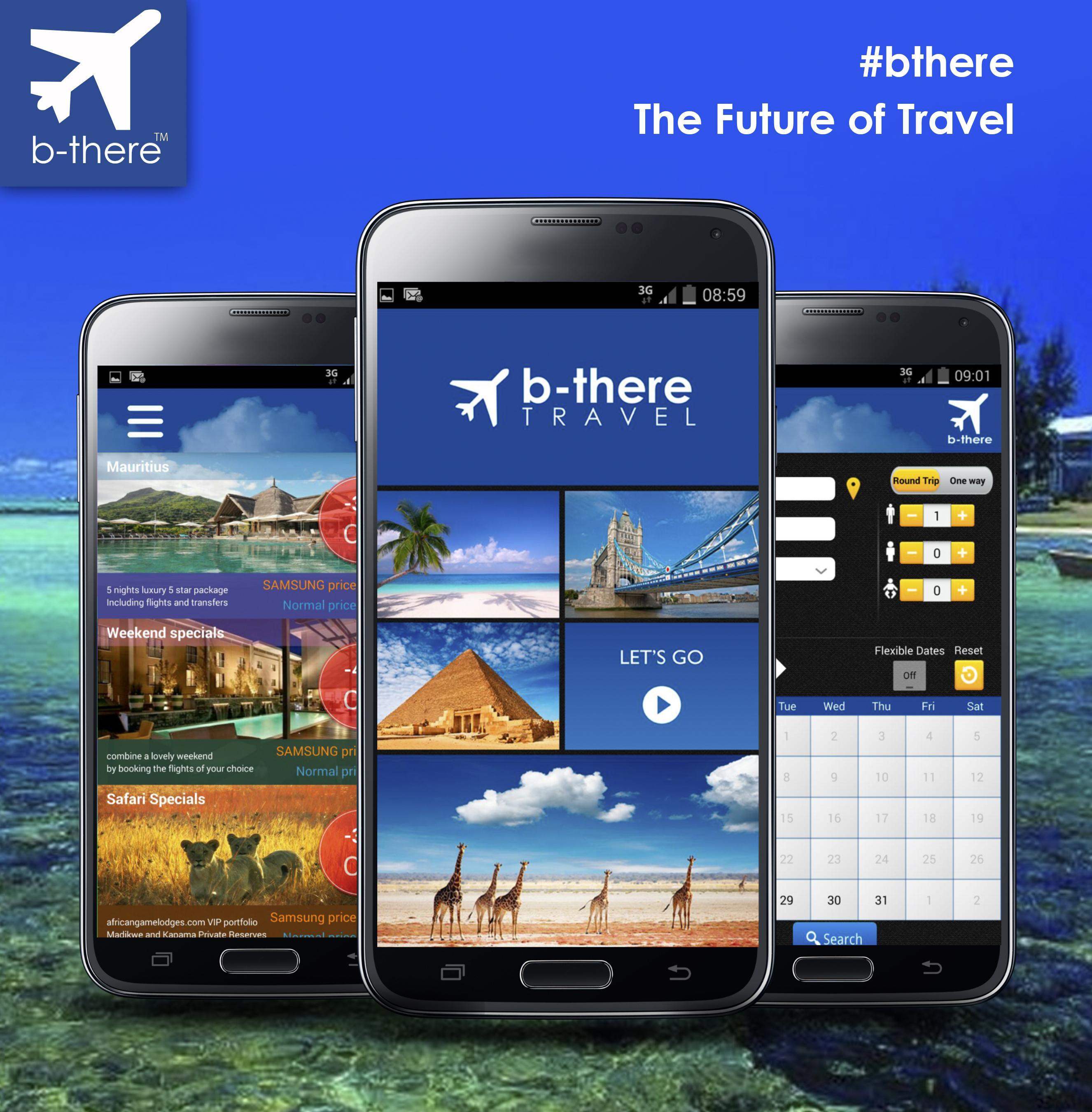 b-there Travel App