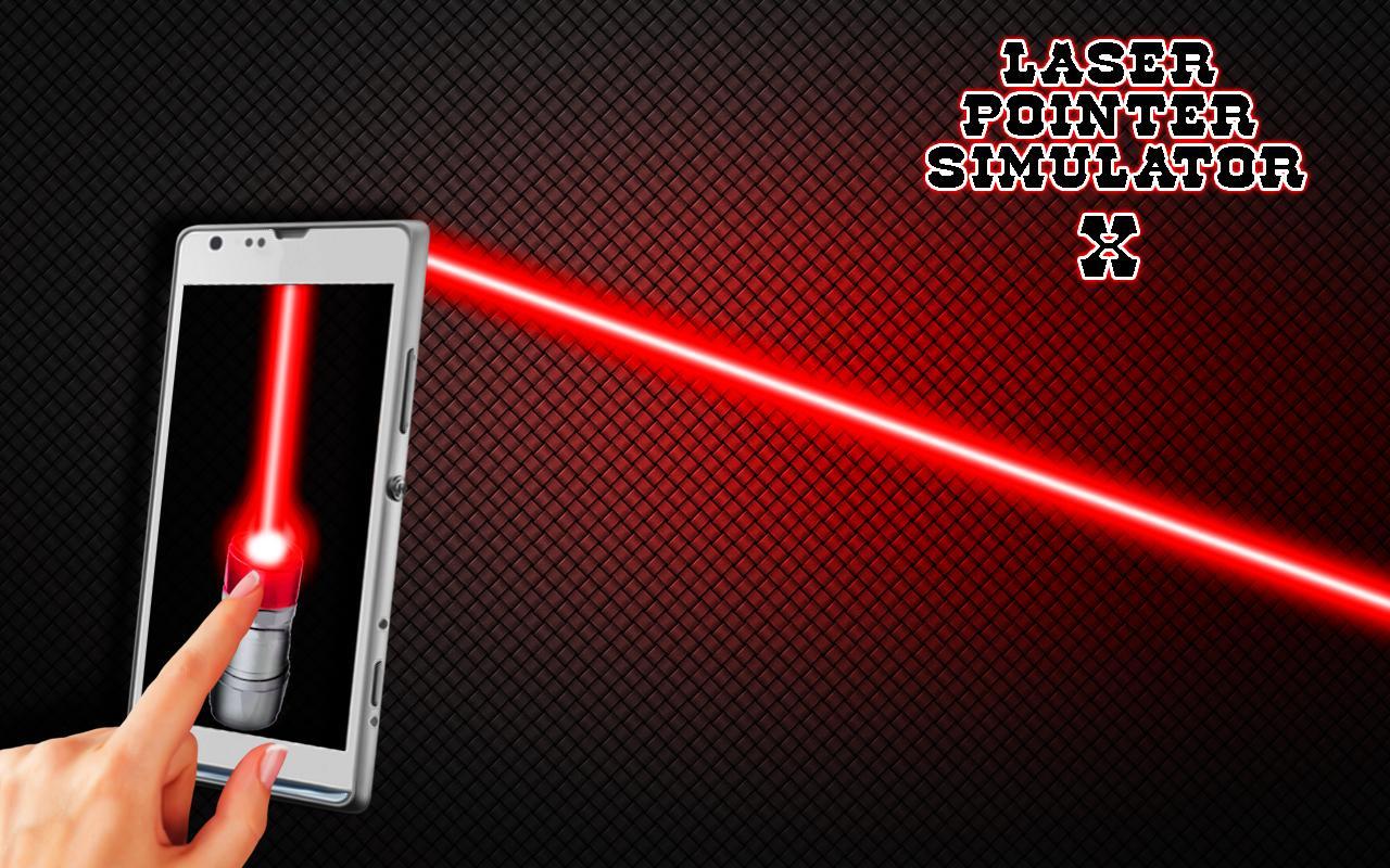 Laser pointer X simulator