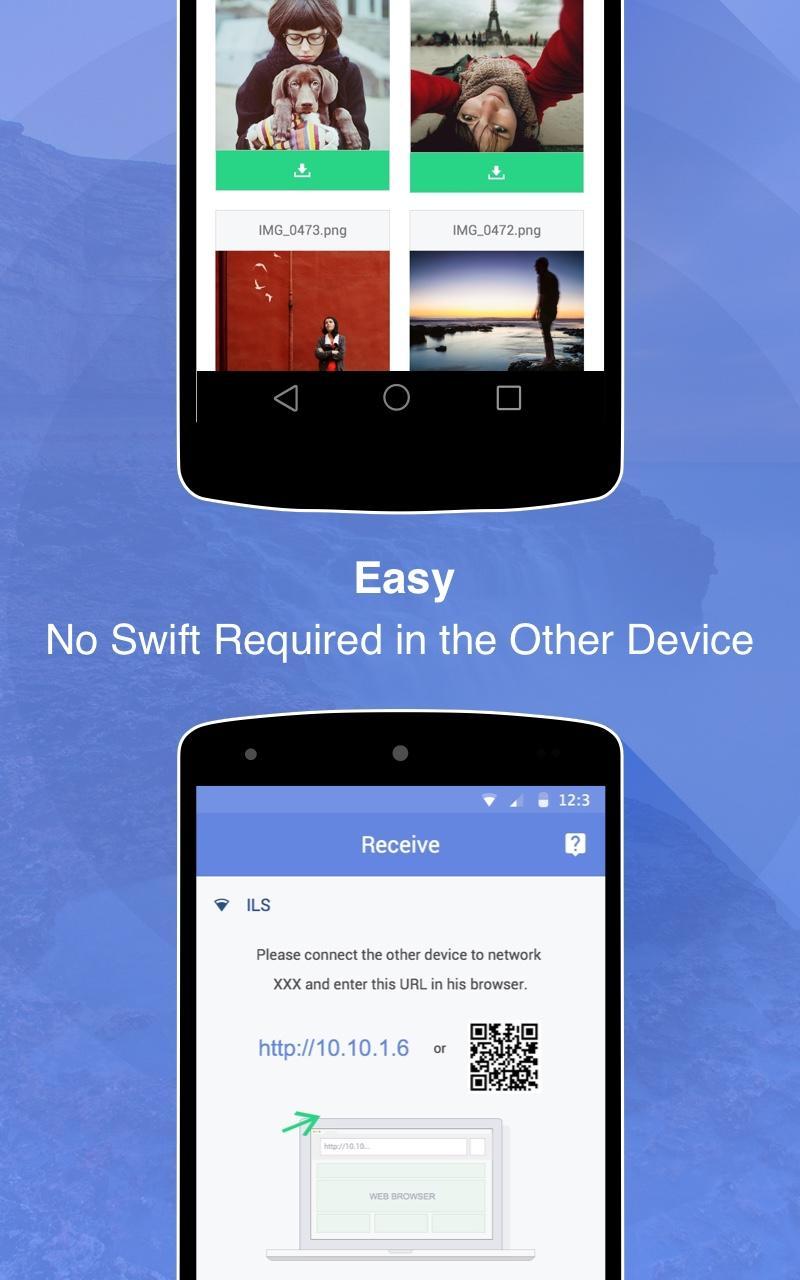 Swift - WiFi File Transfer