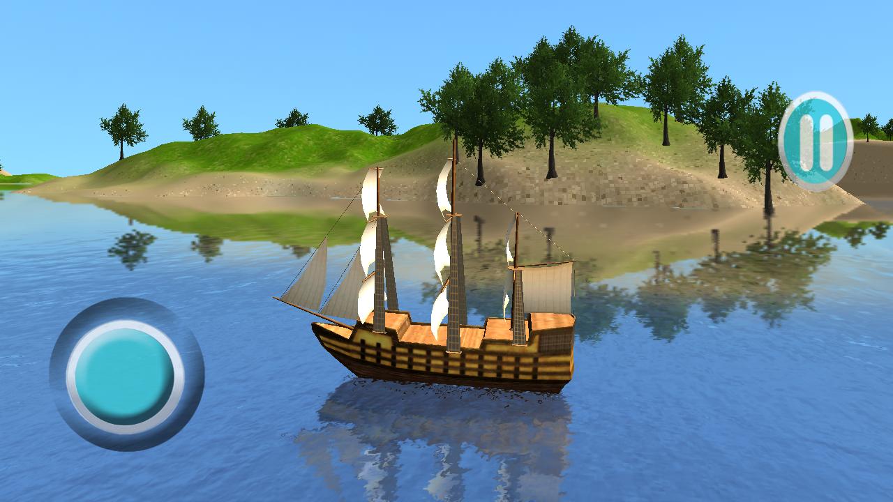 Real Pirate Ship Caribbean Island Simulator 3D