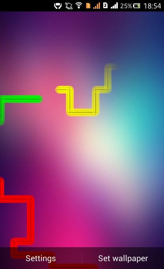 Nexus Line Live Wallpaper