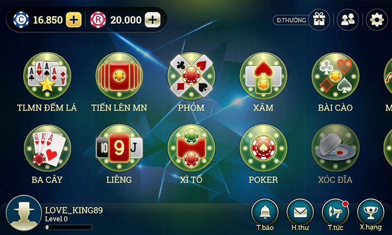 iVegas - Danh bai tien len