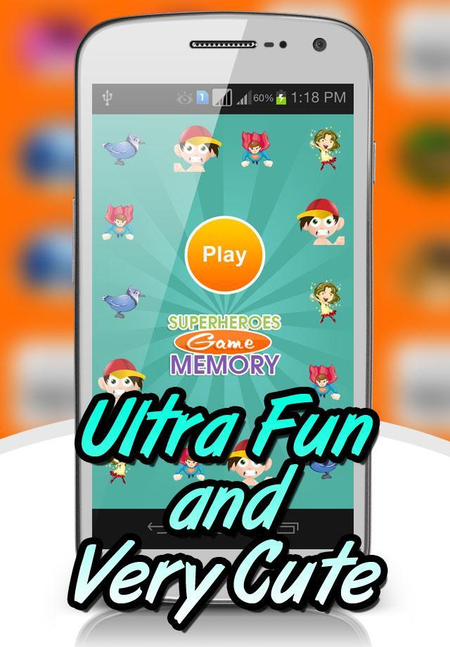 Memory Game: Superheroes!