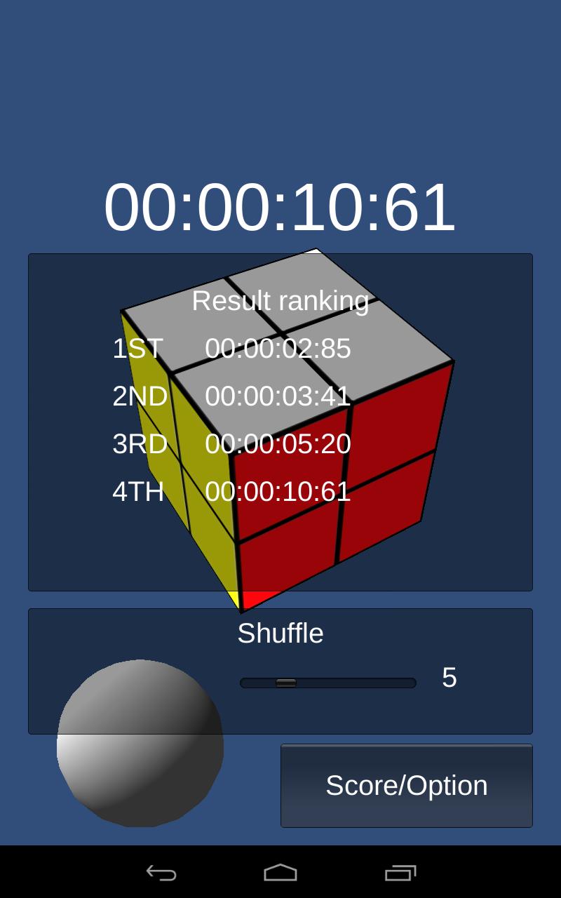 cube puzzle 3D 2*2