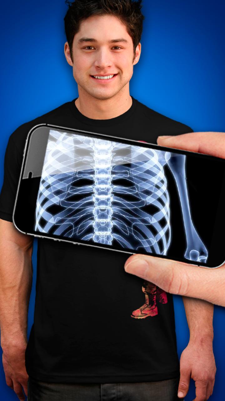 X Ray Girl Simulated Prank