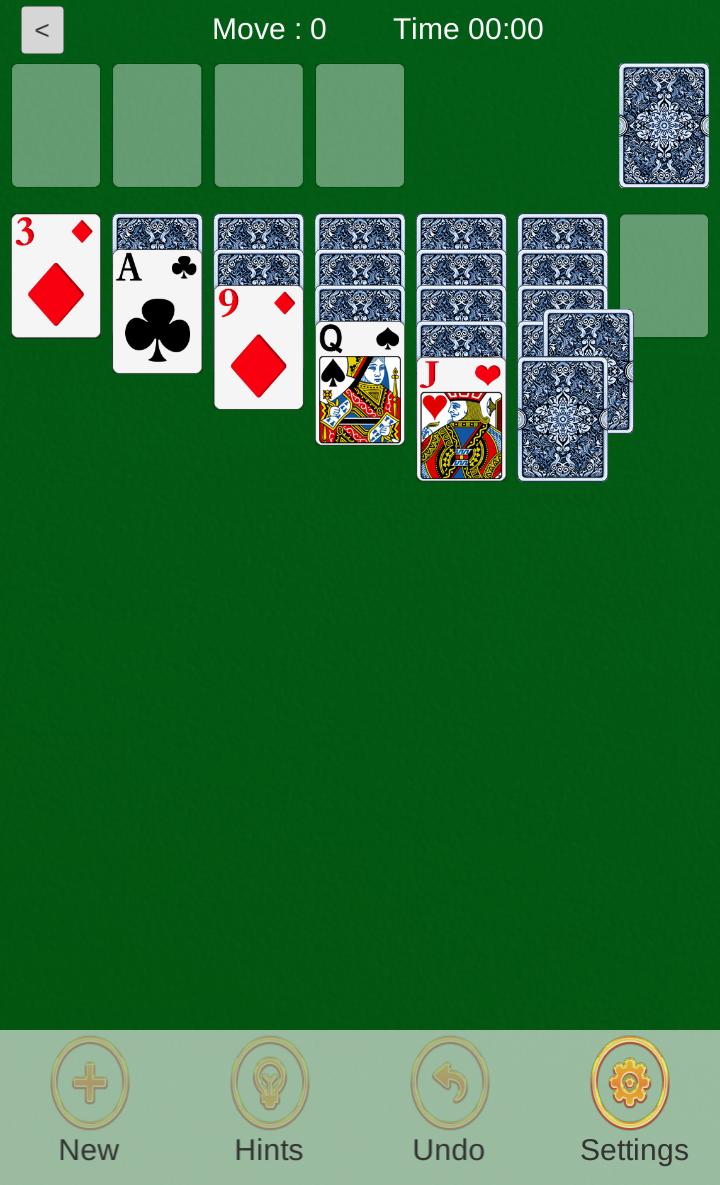 Classic Solitaire Card