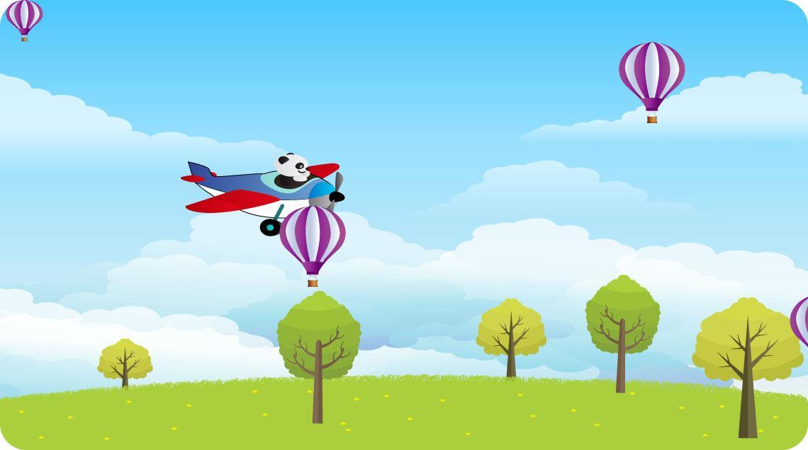 Crazy Pilot Panda