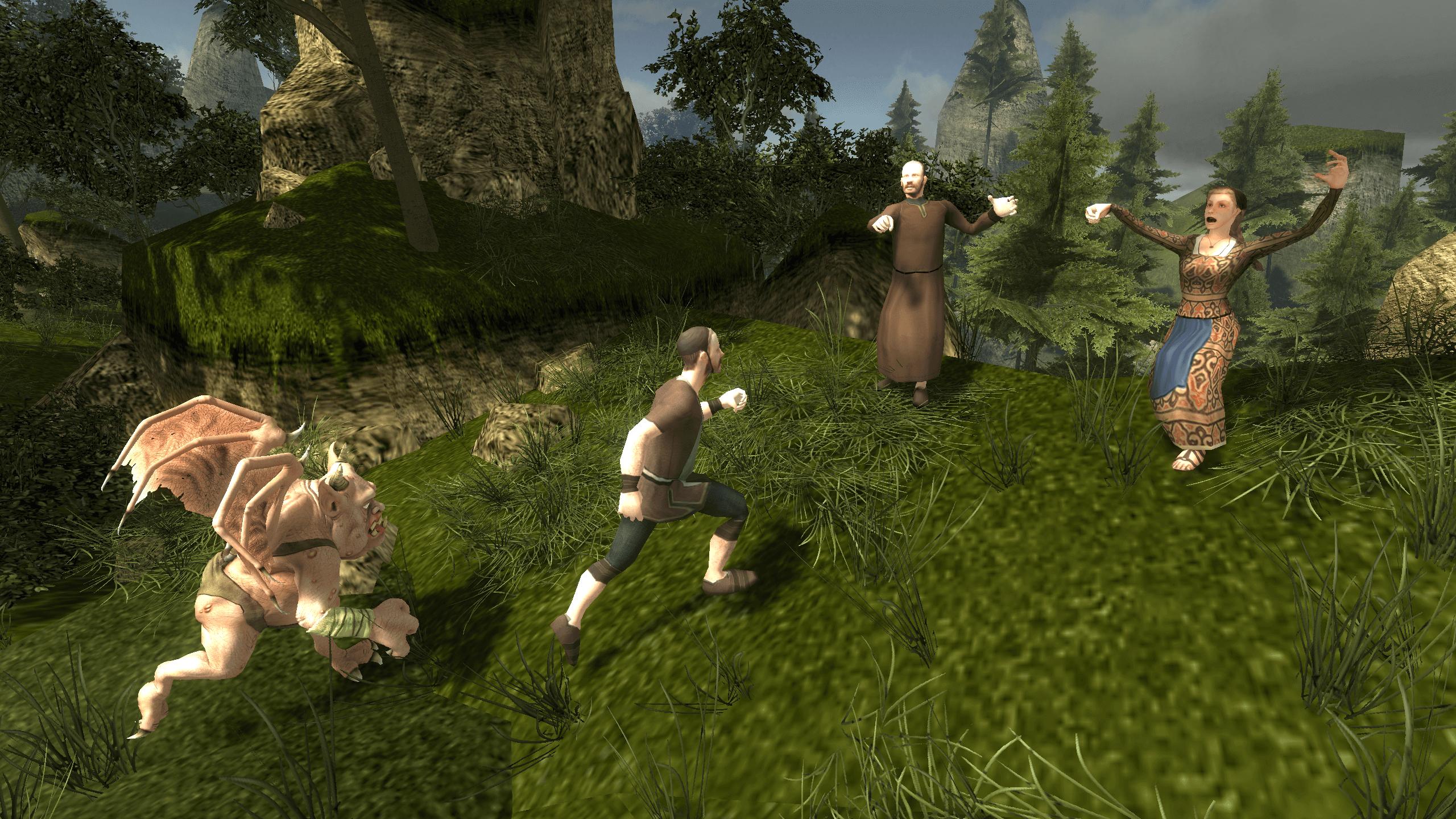 Demonic Creature Simulation 3D