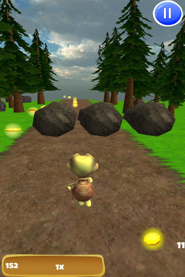 Turtle Power: 3D Runner Game