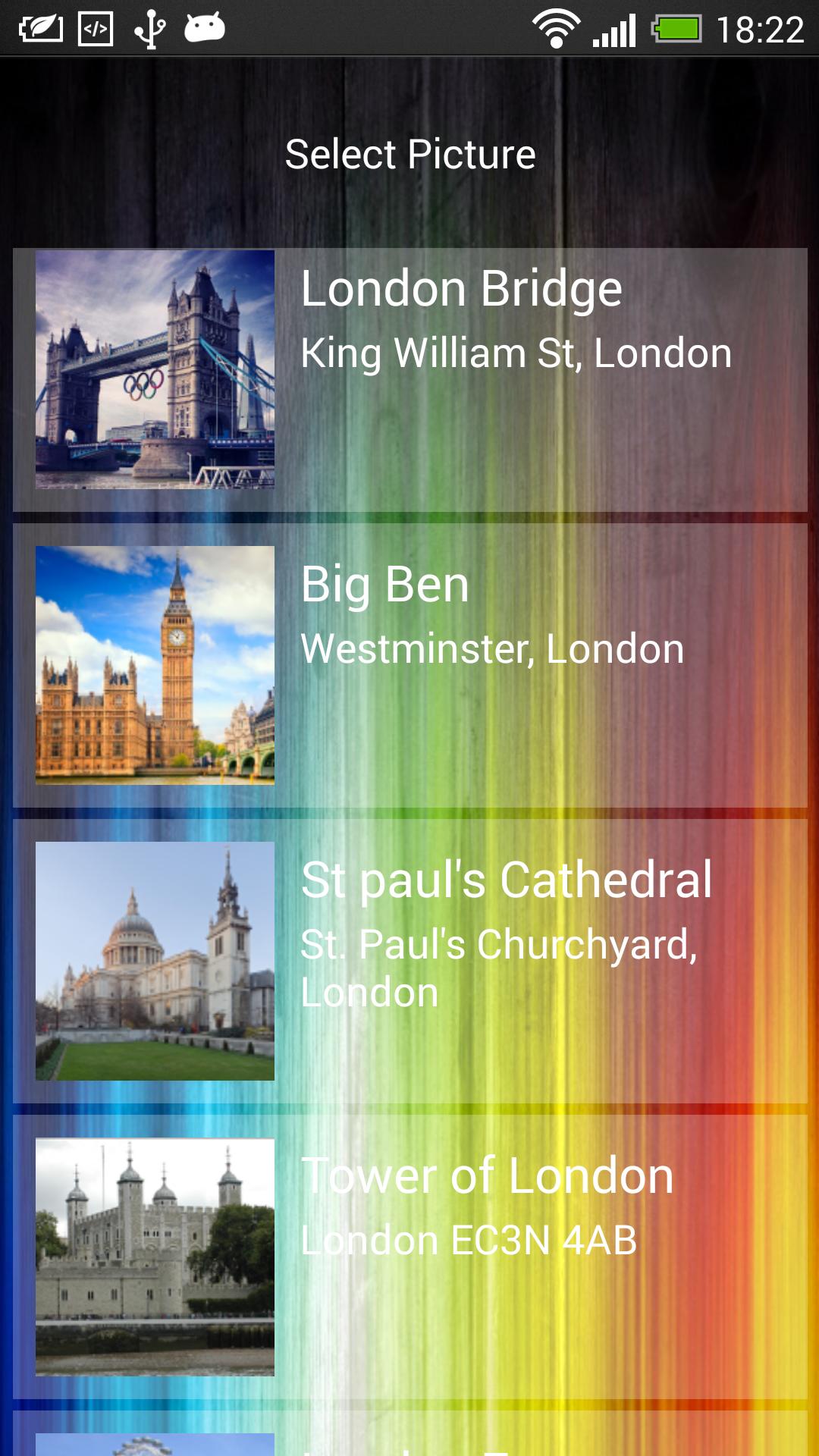 London - Picture Slide Puzzle