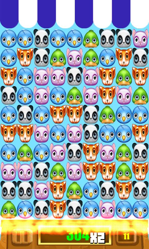 Animal Match 3 Puzzle