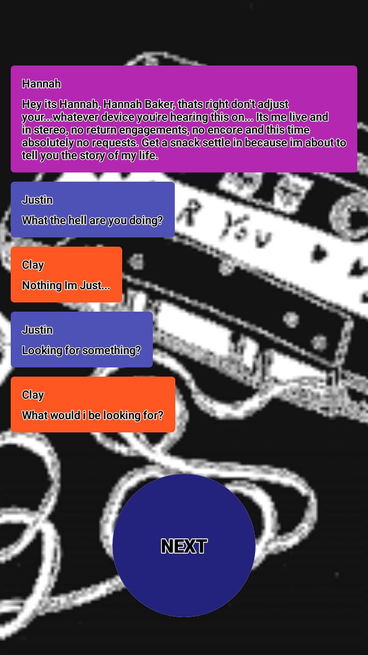 13 Reasons Why Chat Story